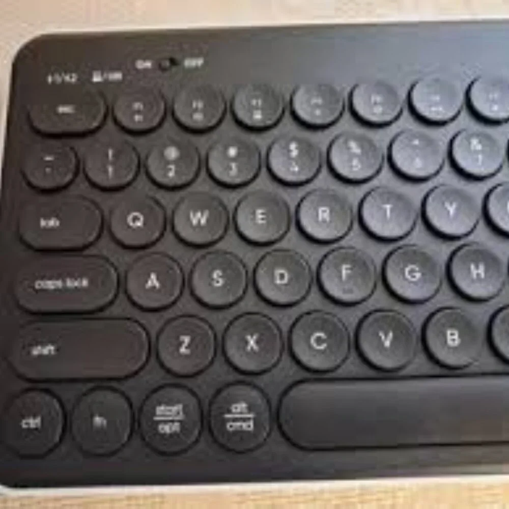 Wireless Keyboard + Mouse Set (Bluetooth) HeyDay {Black + White}